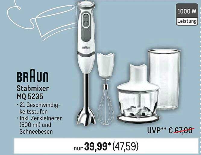 Braun Stabmixer MQ 5235