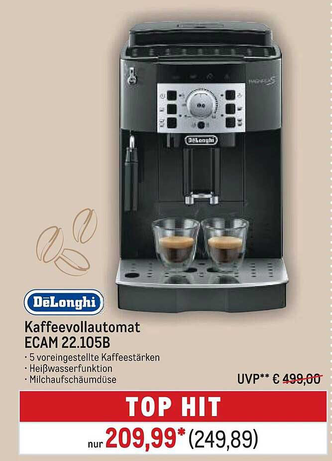 Kaffevollautomat ECAM 22.105B