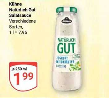 Kühne Natürlich Gut Salatsauce