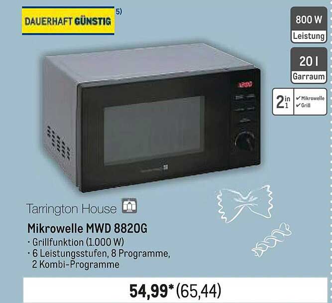 Mikrowelle MWD 8820G