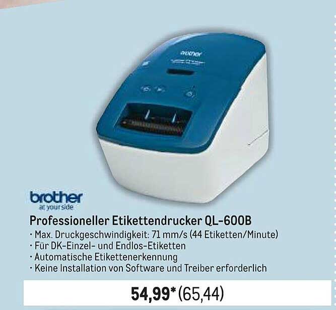 Professioneller Etikettendrucker QL-600B