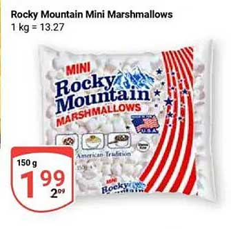 Rocky Mountain Mini Marshmallows