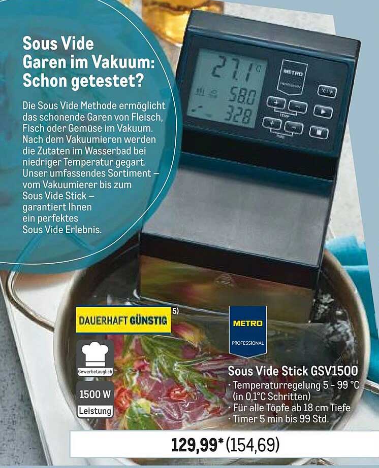 Sous Vide Stick GSV1500