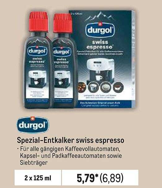 Spezial-Entkalker swiss espresso