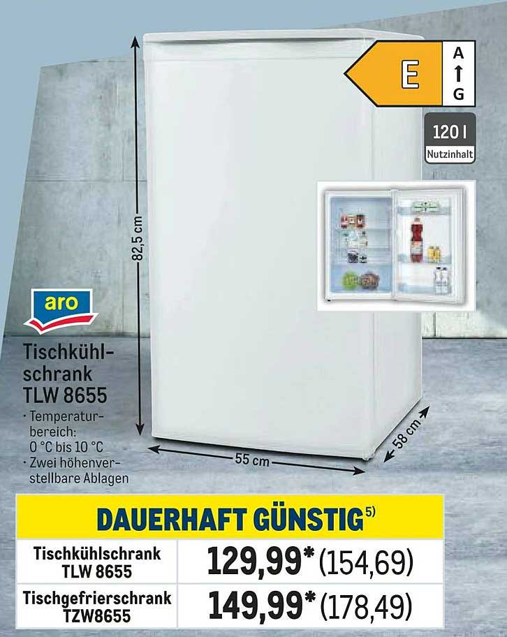 Tischkühlschrank TLW 8655