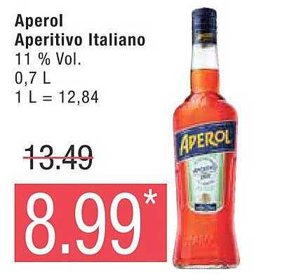 Aperol Aperitivo Italiano