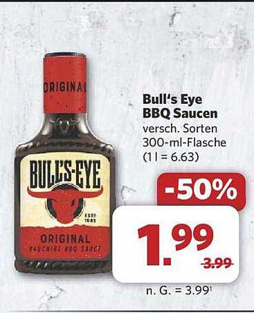 Bull's Eye BBQ Saucen