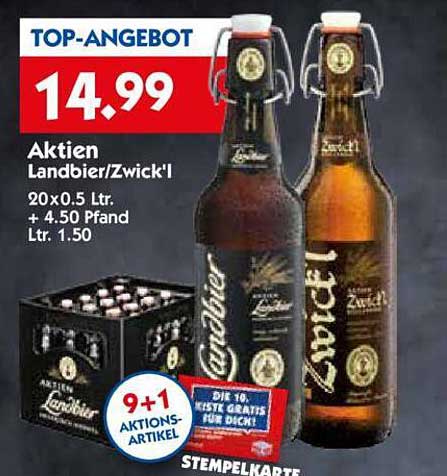 Aktien Landbier/Zwick'l