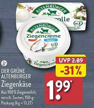 Altenburger Ziegencreme Natur