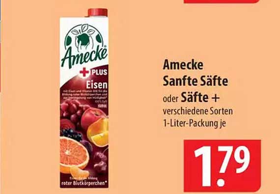 Amecke Sanfte Säfte