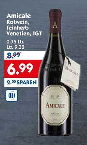 Amicale Rotwein, feinherb Venetien, IGT