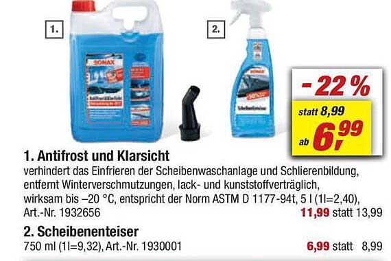 Antifrost und Klarsicht