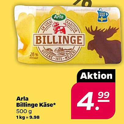 Arla Billinge Käse*