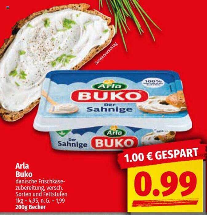 Arla Buko der Sahniege