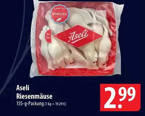 Aseli Riesenmäuse