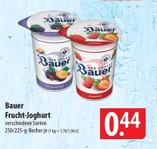 Bauer Frucht-Joghurt