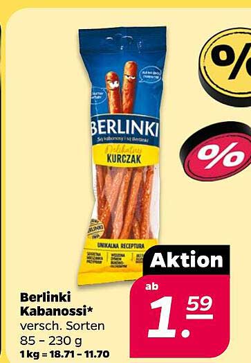 Berlinski Kabanossi*