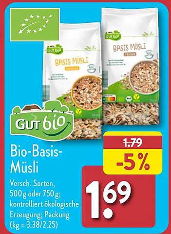 Bio-Basis-Müsli