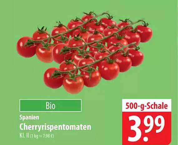 Bio Cherry-Rispentomaten