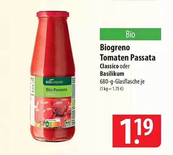 Biogreno Tomaten Passata