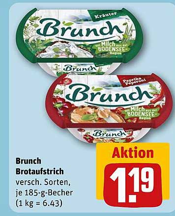 Brunch Brotaufstrich