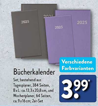 Bücherkalender