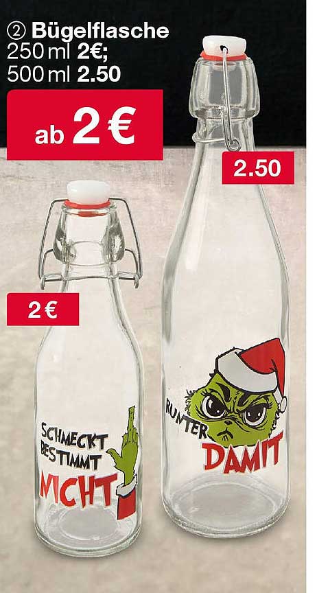 Bügelflasche