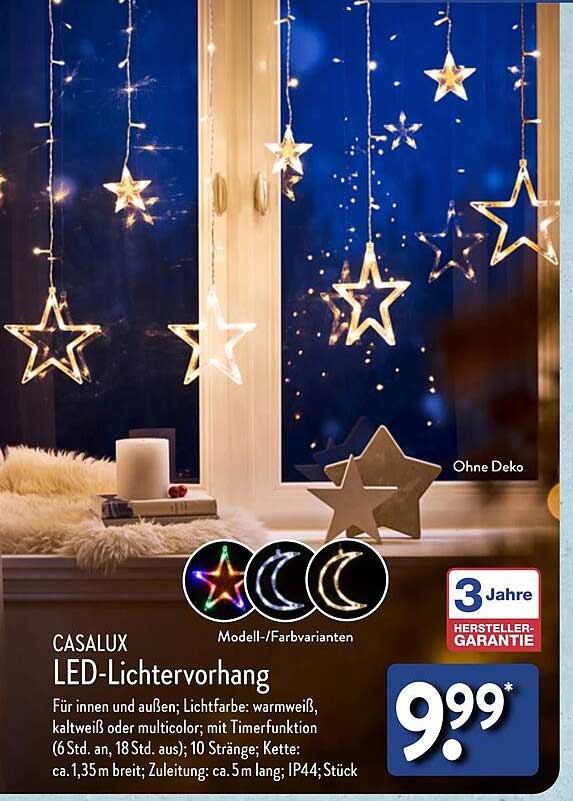 CASALUX LED-Lichtervorhang