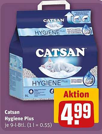 Catsan Hygiene Plus