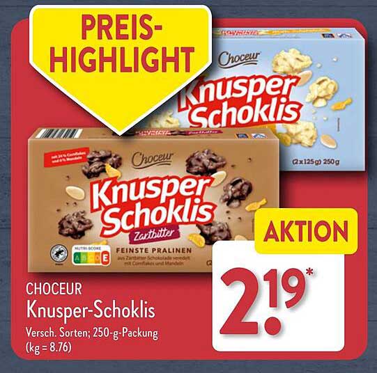 Chocoeur Knusper-Schoklis