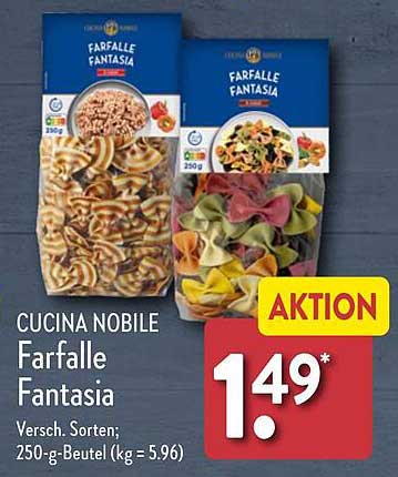 CUCINA NOBILE Farfalle Fantasia