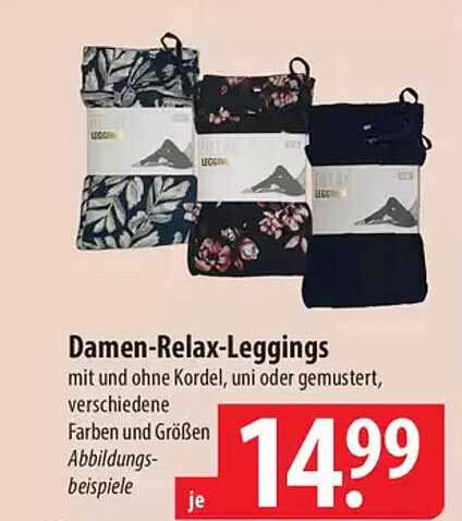 Damen-Relax-Leggings