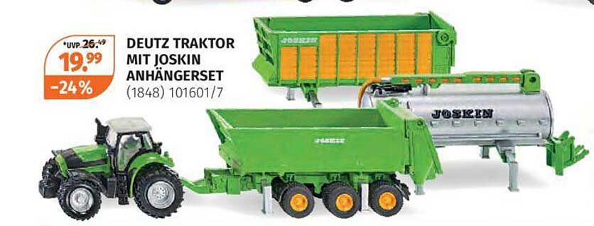 DEUTZ TRAKTOR MIT JOSKIN ANHÄNGerset