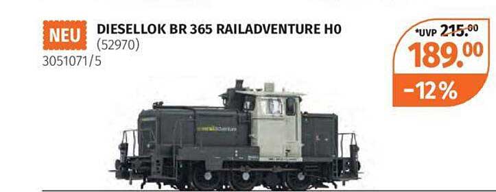 DIESELLOK BR 365 RAILADVENTURE HO