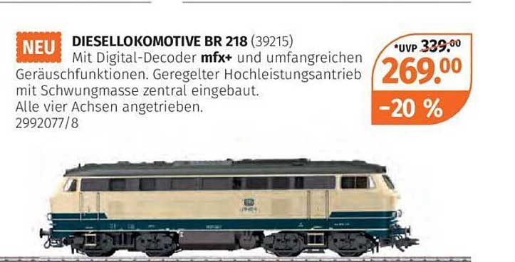 DIESELLOKOMOTIVE BR 218