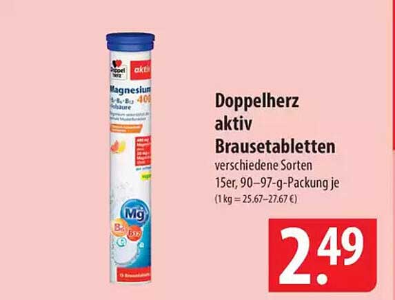 Doppelherz aktiv Brausetabletten