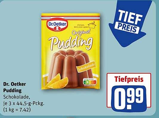 Dr. Oetker Original Pudding Schokolade