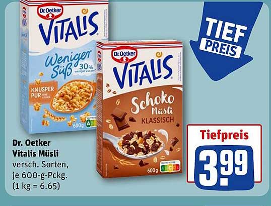 Dr. Oetker Vitalis Müsli