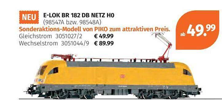 E-LOK BR 182 DB NETZ H0