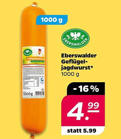 Eberswalder Geflügel- jagdwurst*