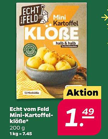 Echt vom Feld Mini-Kartoffelklöße*