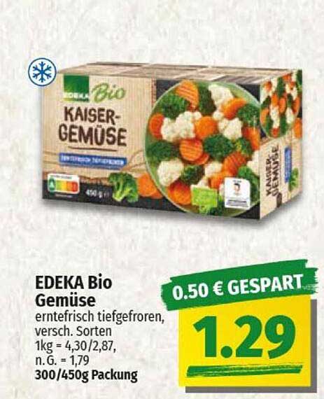 EDEKA Bio Kaiser-Gemüse