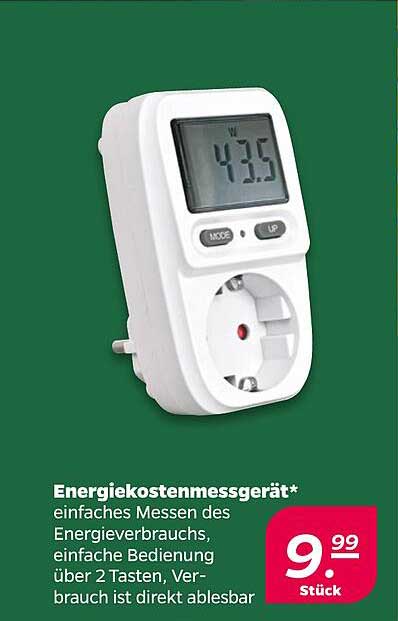 Energiekostenmessgerät