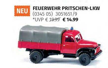 FEUERWEHR PRITSCHEN-LKW