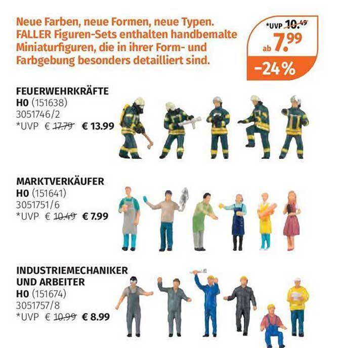 FEUERWEHRKRÄFTE HO  
MARKTVERKÄUFER HO  
INDUSTRIEMECHANIKER UND ARBEITER HO  