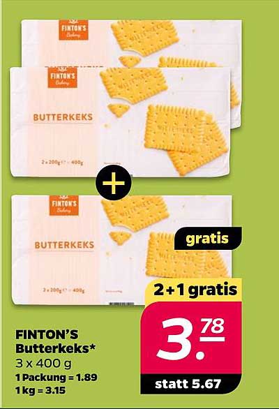 FINTON'S Butterkeks*