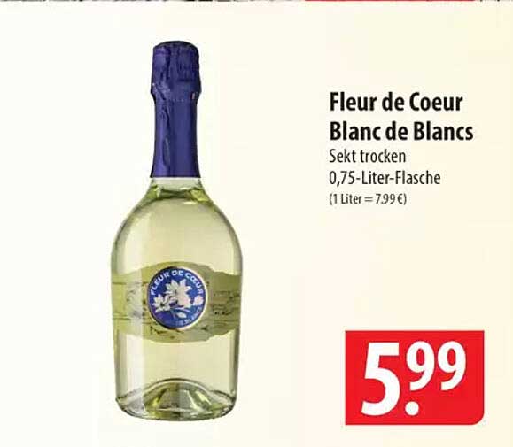 Fleur de Coeur Blanc de Blancs