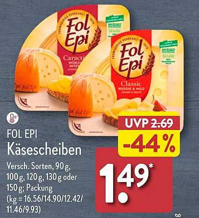 Fol Epi Käse scheiben