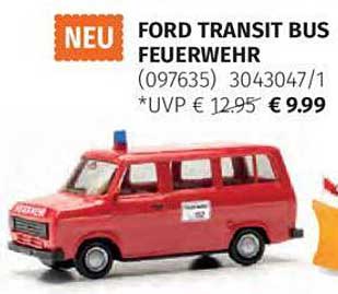 FORD TRANSIT BUS FEUERWEHR