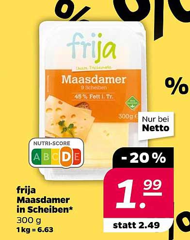 frija Maasdamer in Scheiben*